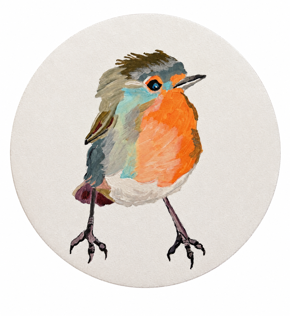 J. Cortes - Feathered Friend Justine Art