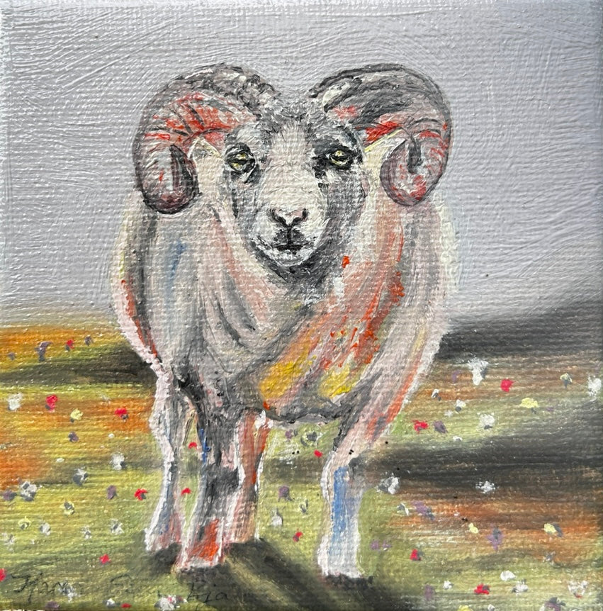 Karen Elsu Bjarnadóttir - Hrútur Justine Art