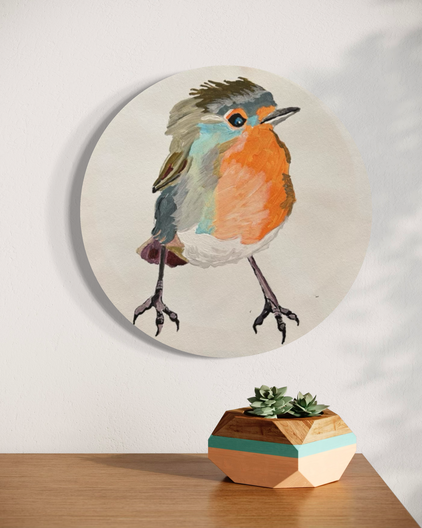 J. Cortes - Feathered Friend Justine Art